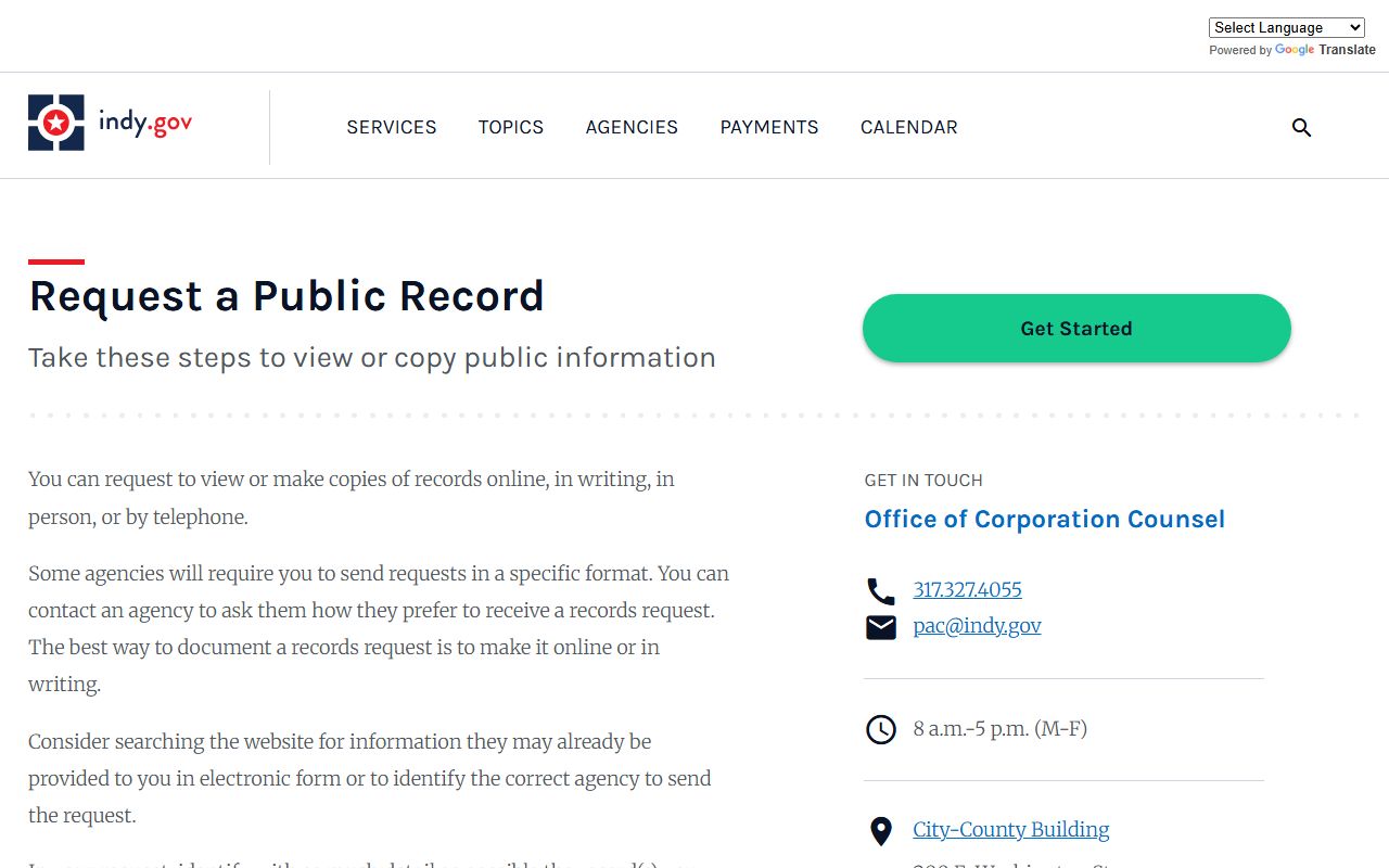 IMPD incident report request portal Indianapolis police blotter