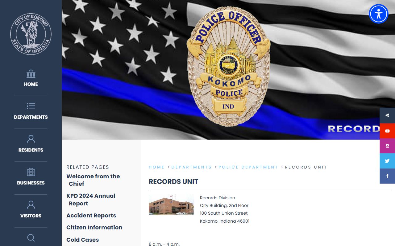 Indiana State Police NIBRS resources for Howard County police blotter and crime data
