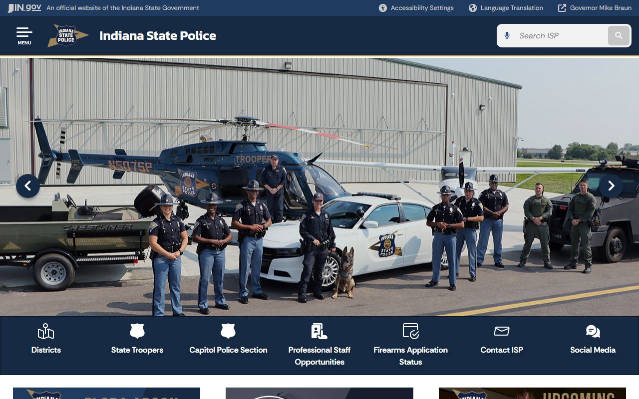 Indiana MyCase court records portal for looking up Morgan County police blotter arrests and cases
