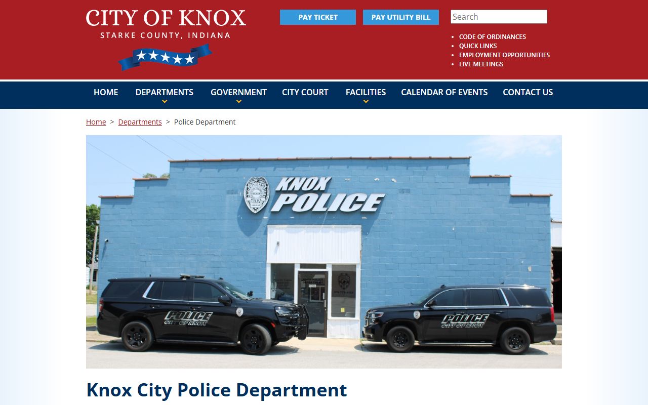 Starke County Sheriff resources and blotter records