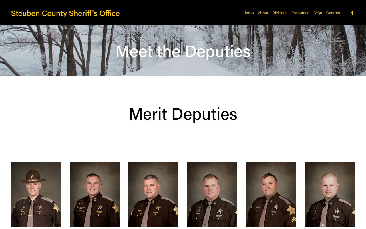 Steuben County law enforcement and police blotter record resources