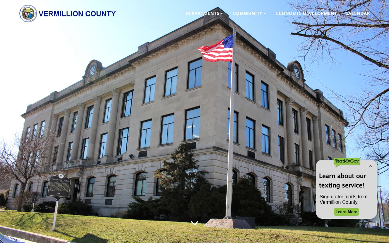 Newport Police Department records information for Vermillion County