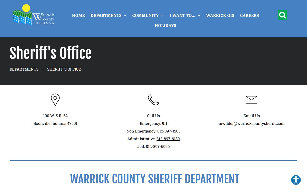Indiana State Police and ISP NIBRS data for Warrick County police blotter
